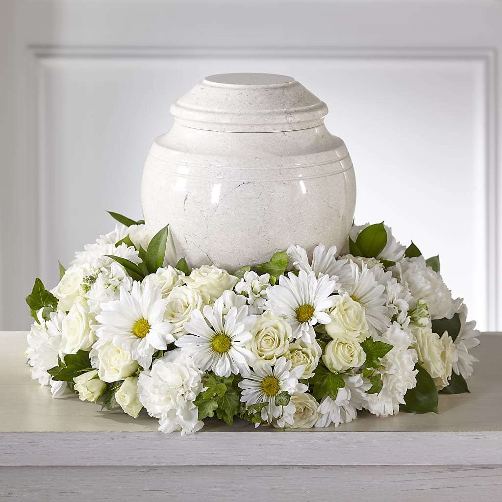 Ivory Gardens Cremation Adornment – Flowers In The 419, Toledo OH