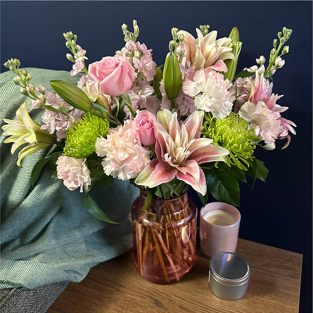 Pretty in Pink Bouquet – Flowers In The 419, Toledo OH