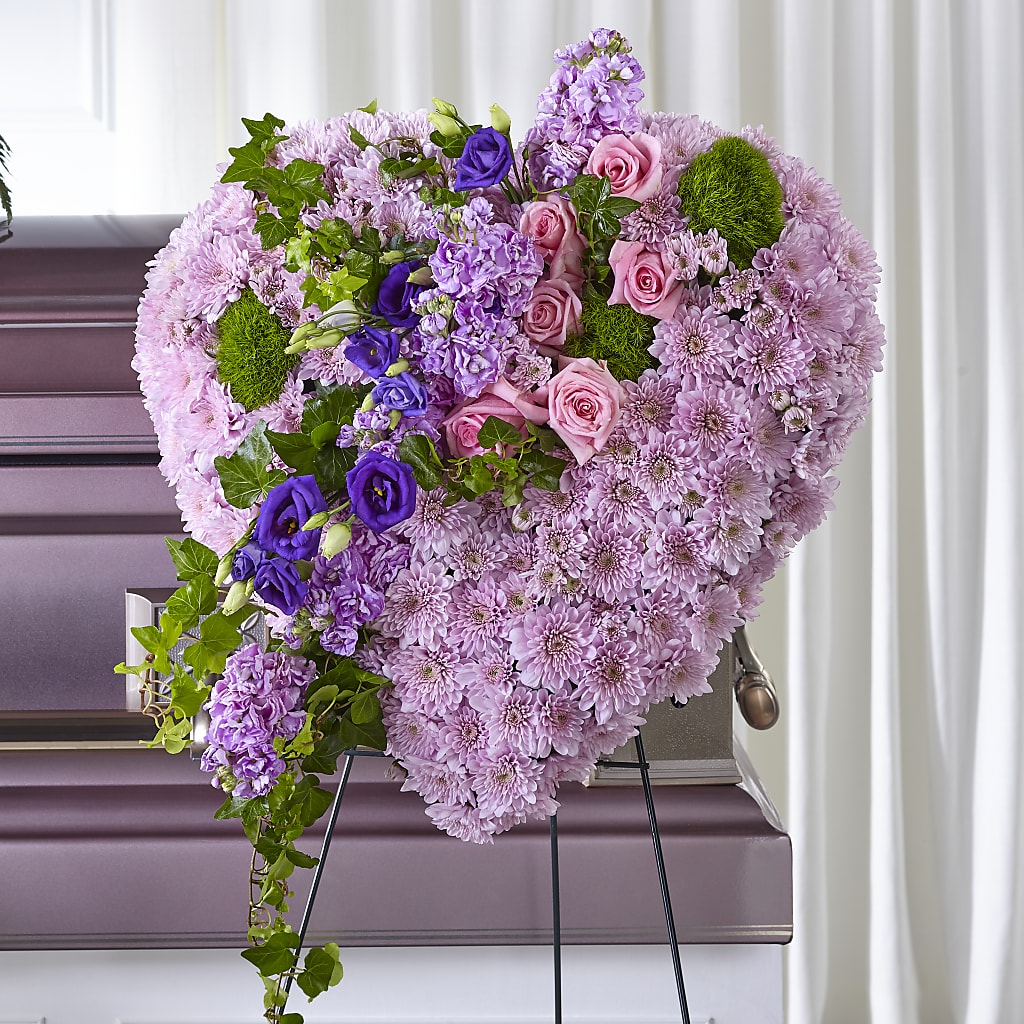 Treasured Love Standing Heart – Flowers In The 419, Toledo OH