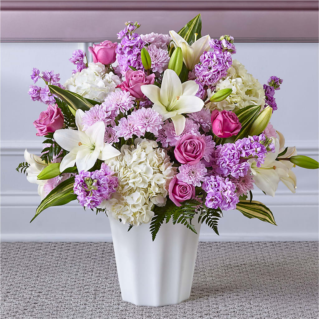 Heaven Sent Floor Basket – Flowers In The 419, Toledo OH