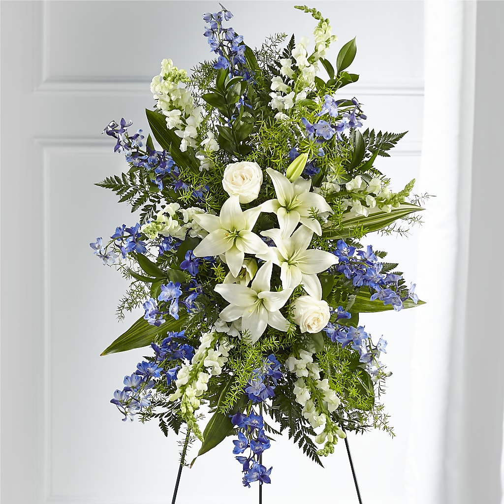 Faithful Friend Standing Spray – Flowers In The 419, Toledo OH