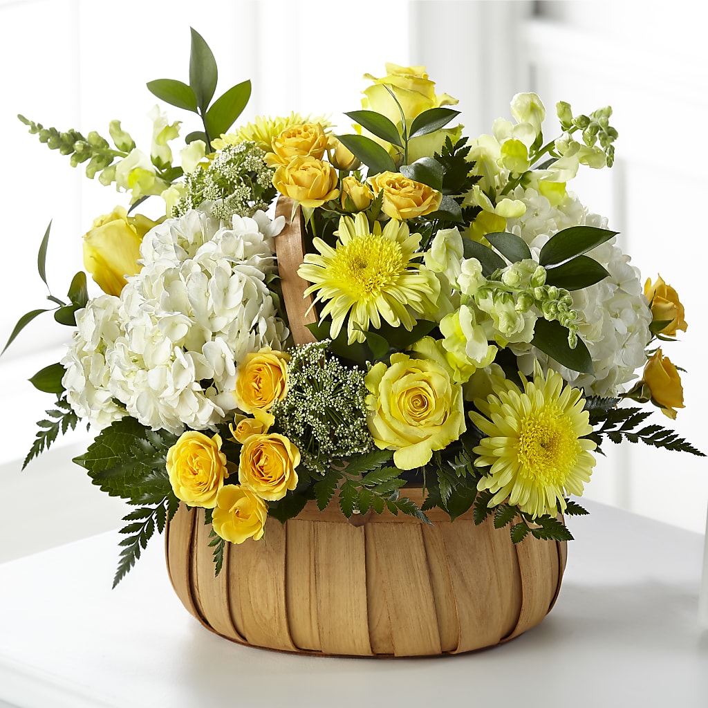 Rustic Remembrance Basket – Flowers In The 419, Toledo OH