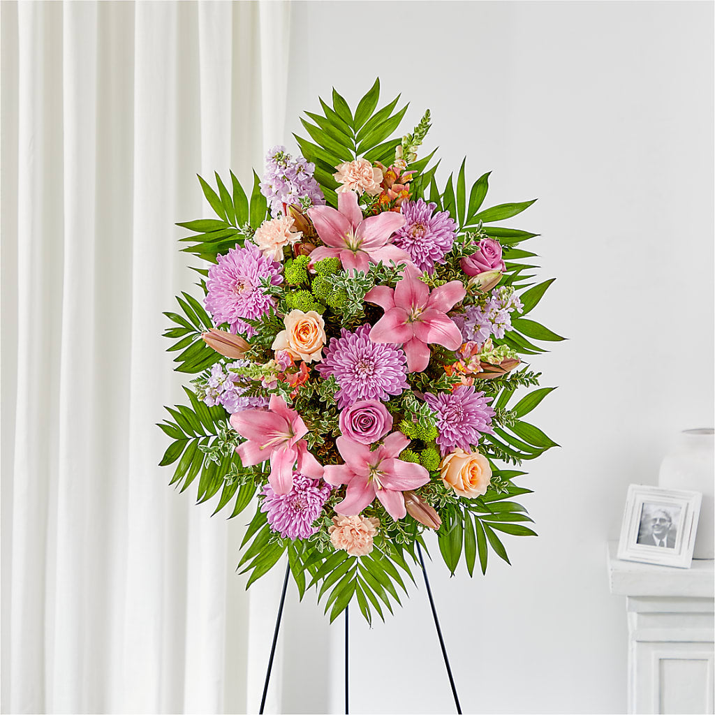 Love & Light Standing Spray – Flowers In The 419, Toledo OH