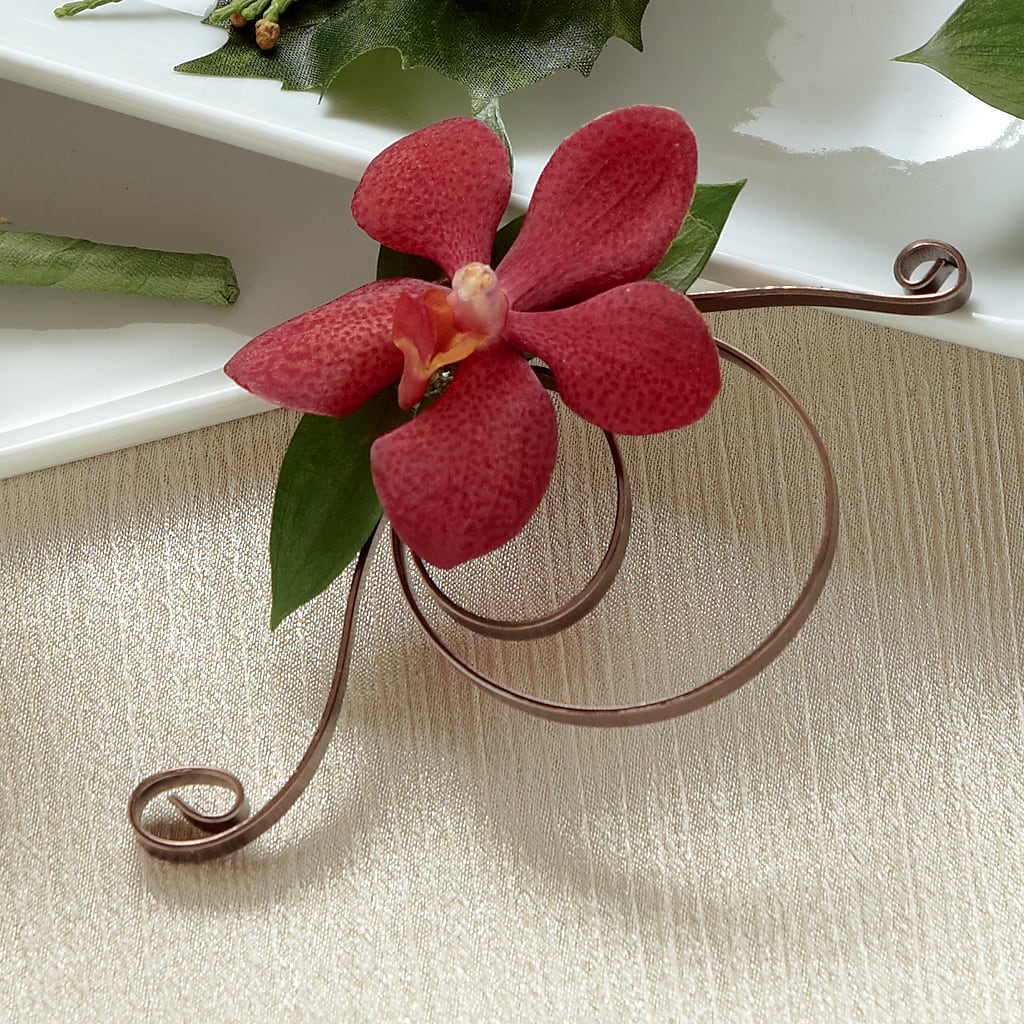 Red Mokara Boutonniere – Flowers In The 419, Toledo OH