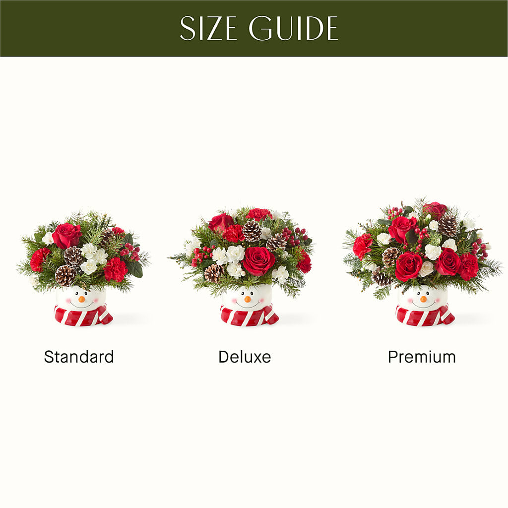 Jolly Snowman Bouquet –  Flowers In The 419, Toledo OH