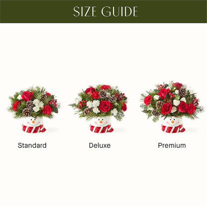 Jolly Snowman Bouquet –  Flowers In The 419, Toledo OH
