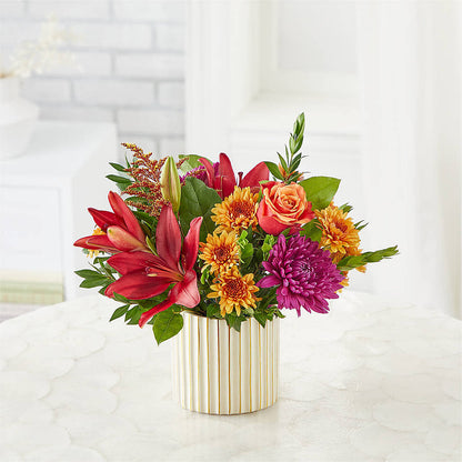 Burgundy Landscape Bouquet –  Flowers In The 419, Toledo OH