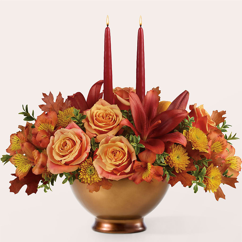 Harvest Table Centerpiece –  Flowers In The 419, Toledo OH