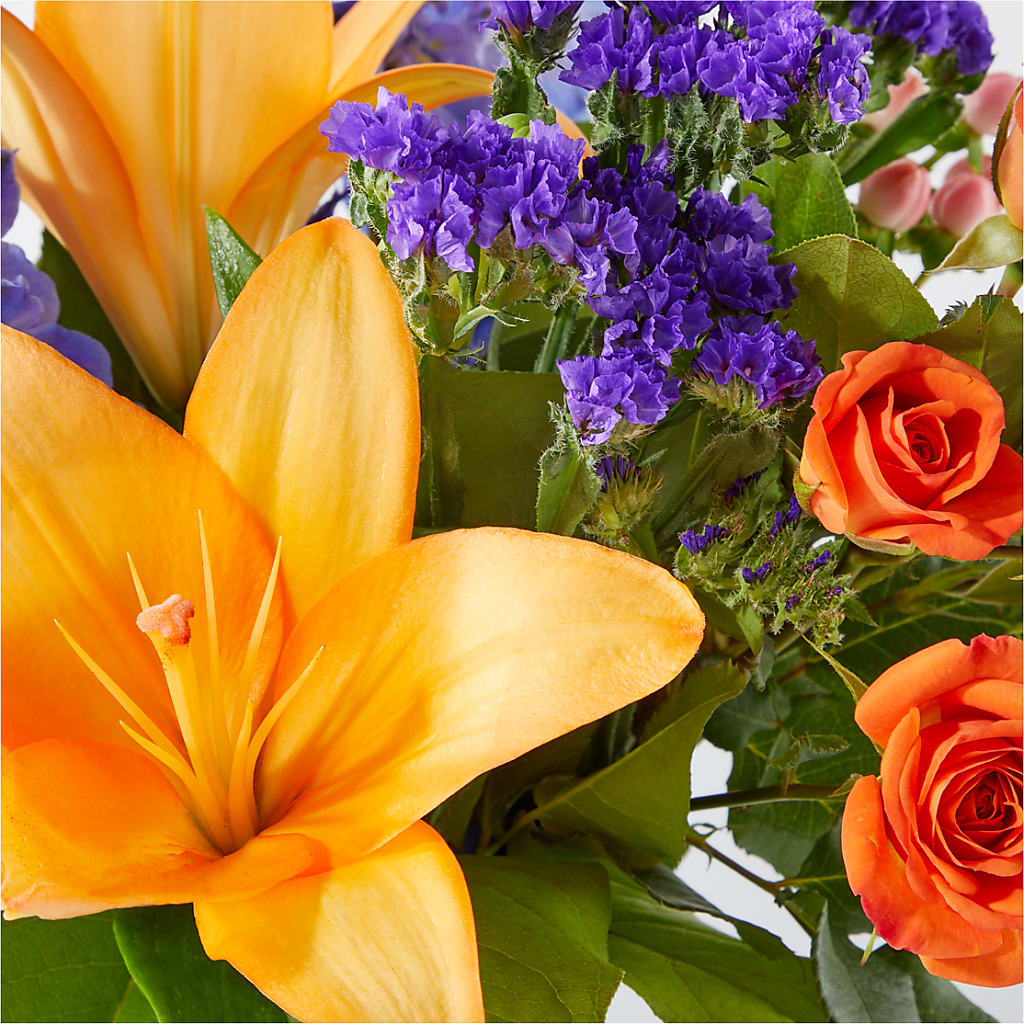 Radiant Citrus Bouquet –  Flowers In The 419, Toledo OH