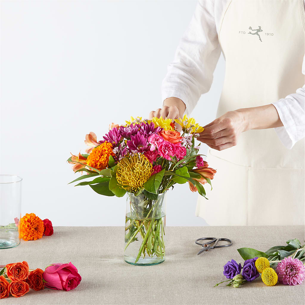Feast of Color – A Florist Original –  Flowers In The 419, Toledo OH