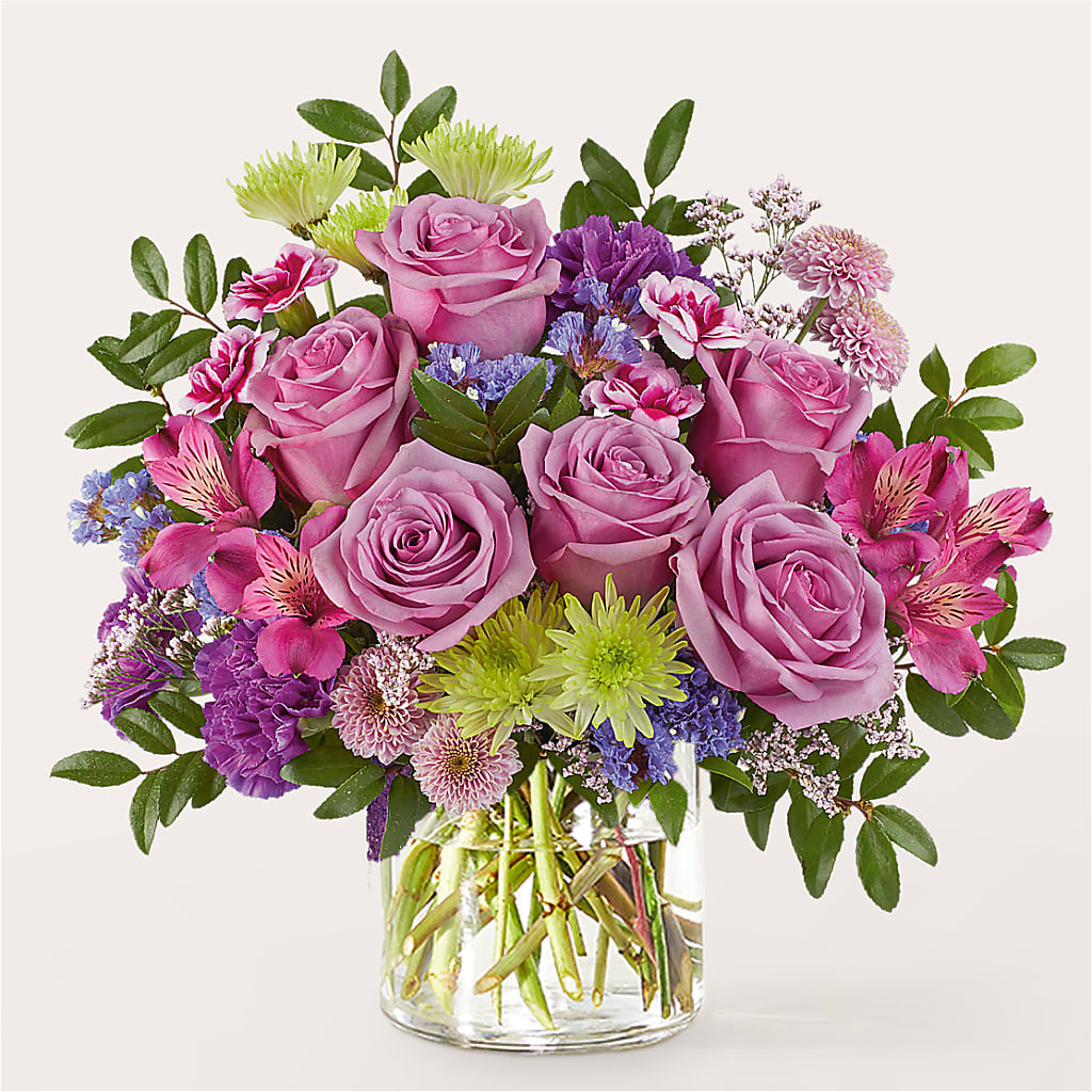 Glass Half Full Bouquet –  Flowers In The 419, Toledo OH