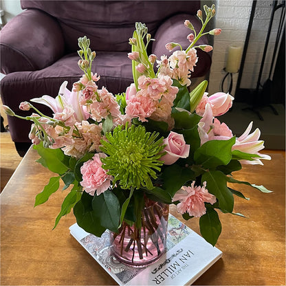 Pretty in Pink Bouquet –  Flowers In The 419, Toledo OH