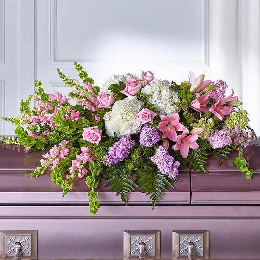 Life's Gratitude Casket Spray –  Flowers In The 419, Toledo OH