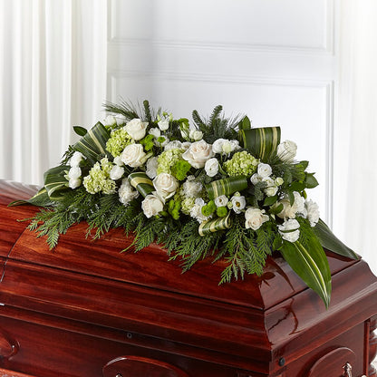 Hopeful Gesture Casket Spray –  Flowers In The 419, Toledo OH