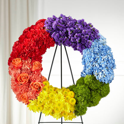 Circle of Love Wreath –  Flowers In The 419, Toledo OH