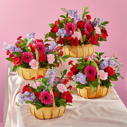 Pink Picnic Basket –  Flowers In The 419, Toledo OH
