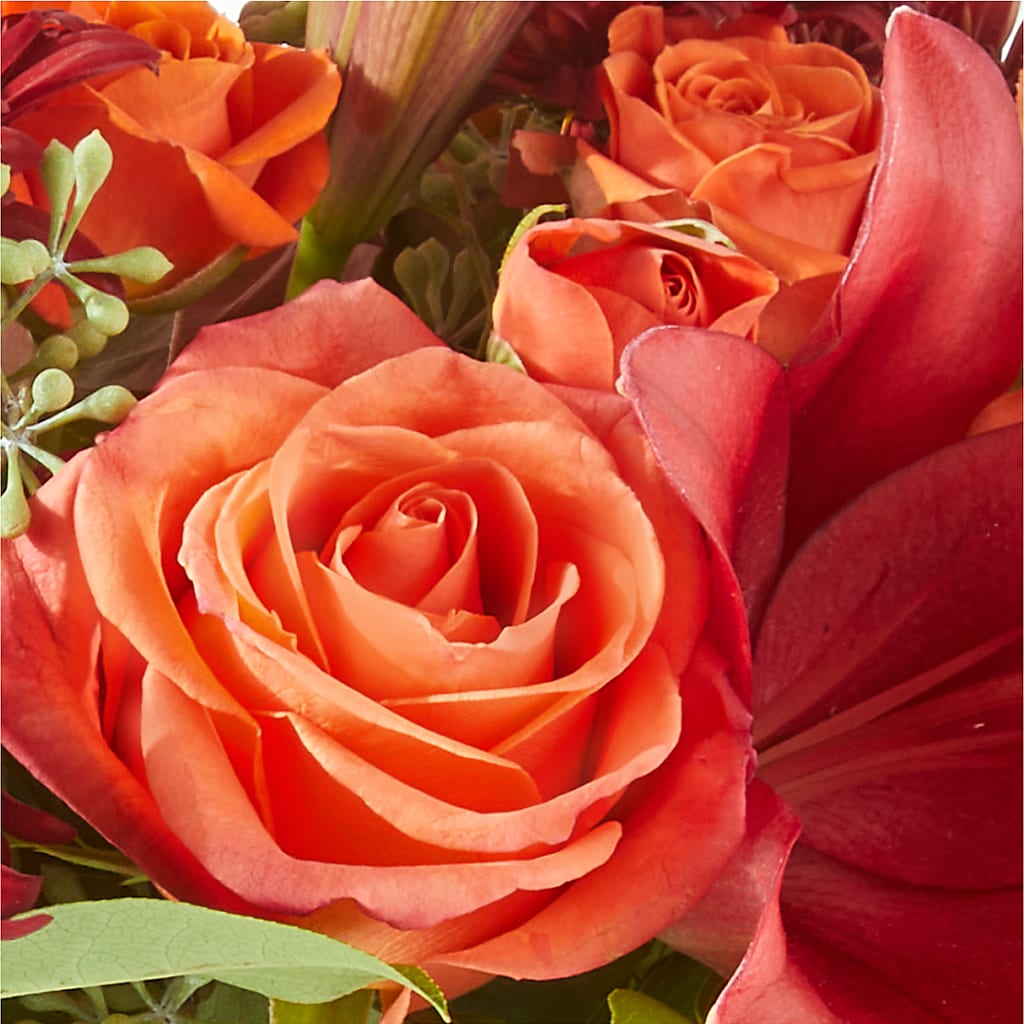 Crimson Leaves Bouquet –  Flowers In The 419, Toledo OH