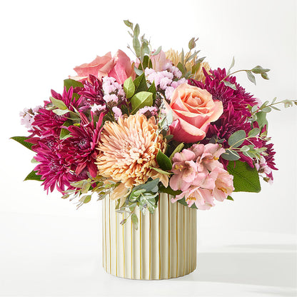 Berry Cobbler Bouquet with Ivory Vase –  Flowers In The 419, Toledo OH