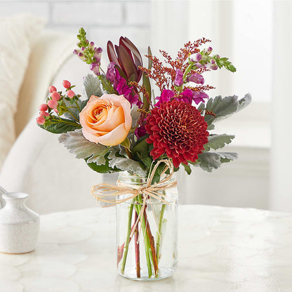 Moody Hues Bouquet –  Flowers In The 419, Toledo OH