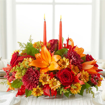 Autumn's Embrace Centerpiece –  Flowers In The 419, Toledo OH