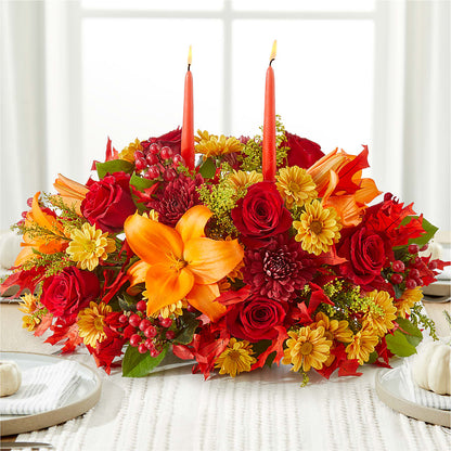 Autumn's Embrace Centerpiece –  Flowers In The 419, Toledo OH