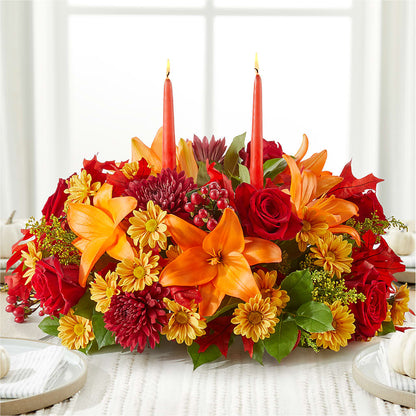 Autumn's Embrace Centerpiece –  Flowers In The 419, Toledo OH