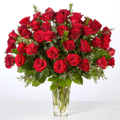 Forever Yours Fifty Stem Red Rose Bouquet –  Flowers In The 419, Toledo OH